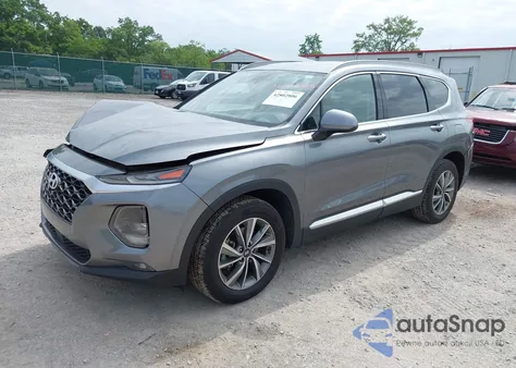 2019 Hyundai Santa Fe Sel Plus z USA, uszkodzony, nr VIN 5NMS33AD5KH058997